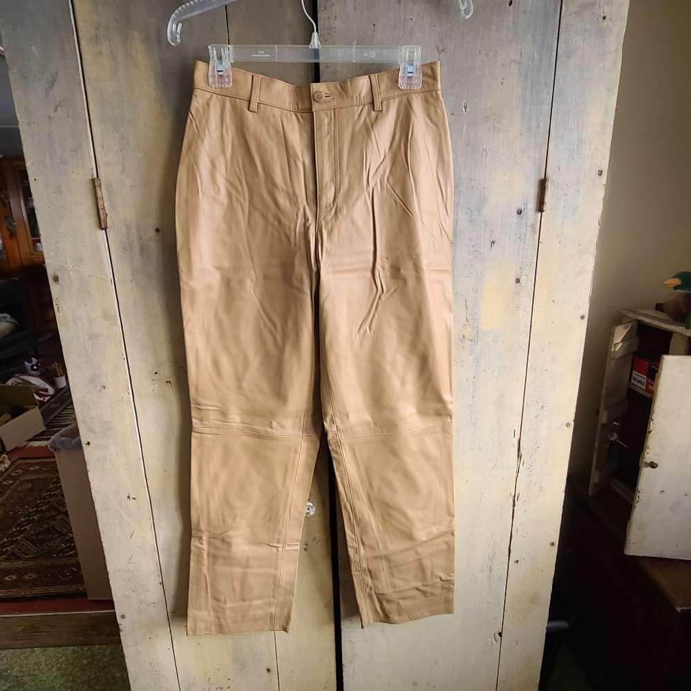Leather pants